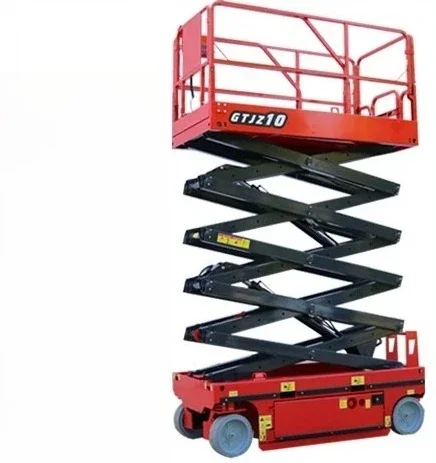 Hydraulic platform electric scissor mobile small maintenance lift