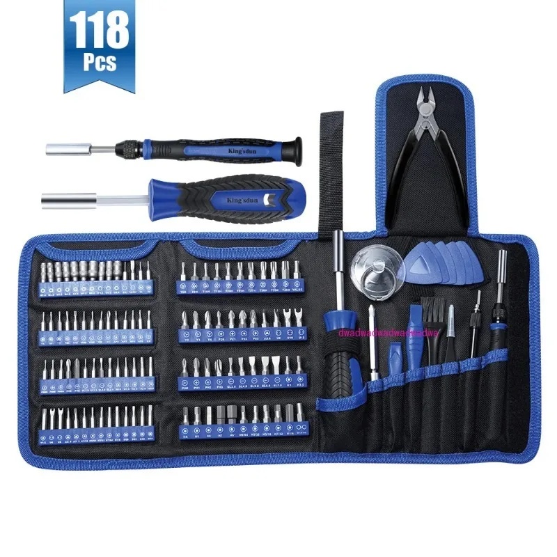 

118-in-1 manual screw batch set household screwdriver combination set