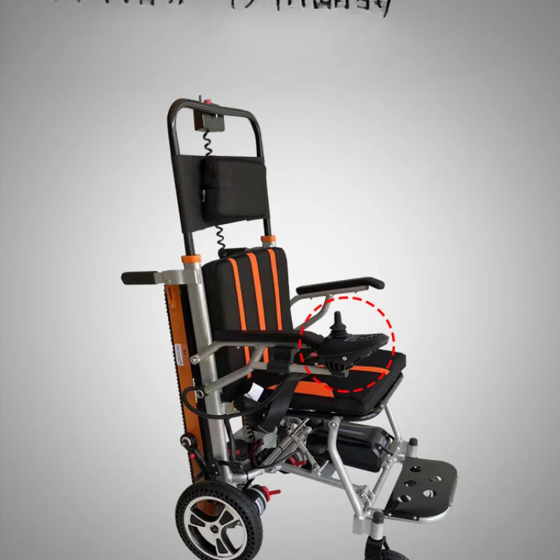 Electric stair climbing wheelchair, intelligent fully automatic crawler, disabled stair climbing artifact, elderly people