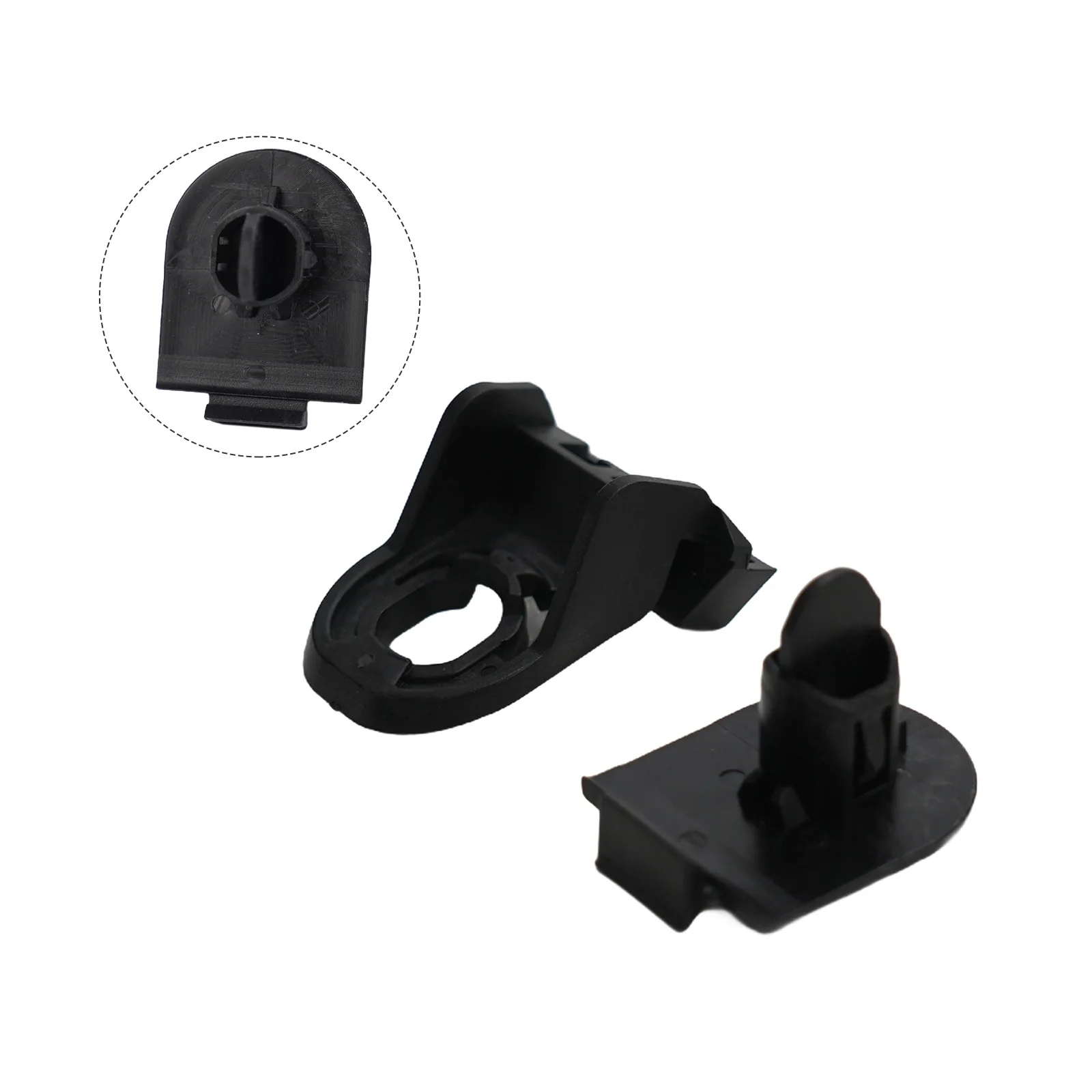 5Pcs Car Front Bumper Mudguard Liner And Pin Hold For Toyota-Camry For Corolla 2018-2021 Plastic Black Clip Car Supplies