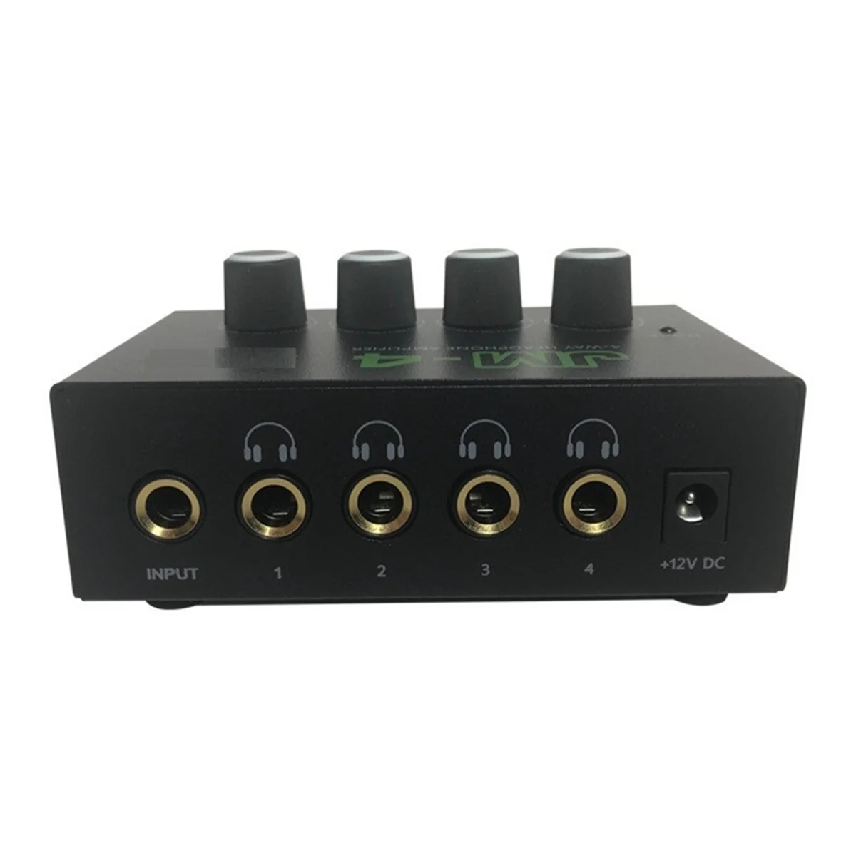 

headphone amplifier 4-Way Headphone Amplifier 4 Channel Real Stereo Hifi Earphone AMP Audio USB Headphone Amplifier EU Plug