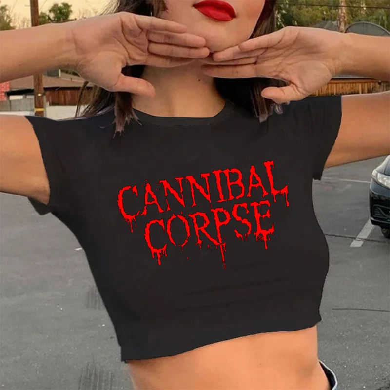 cannibal corpse t shirt top tees male couple clothes harajuku kawaii casual plus size top tees graphic tees women ulzzang