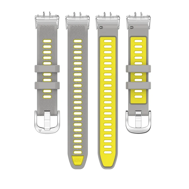 Sport Run Silicone Strap Band / Transparent Case for Samsung Galaxy Fit 3 Replacement Strap