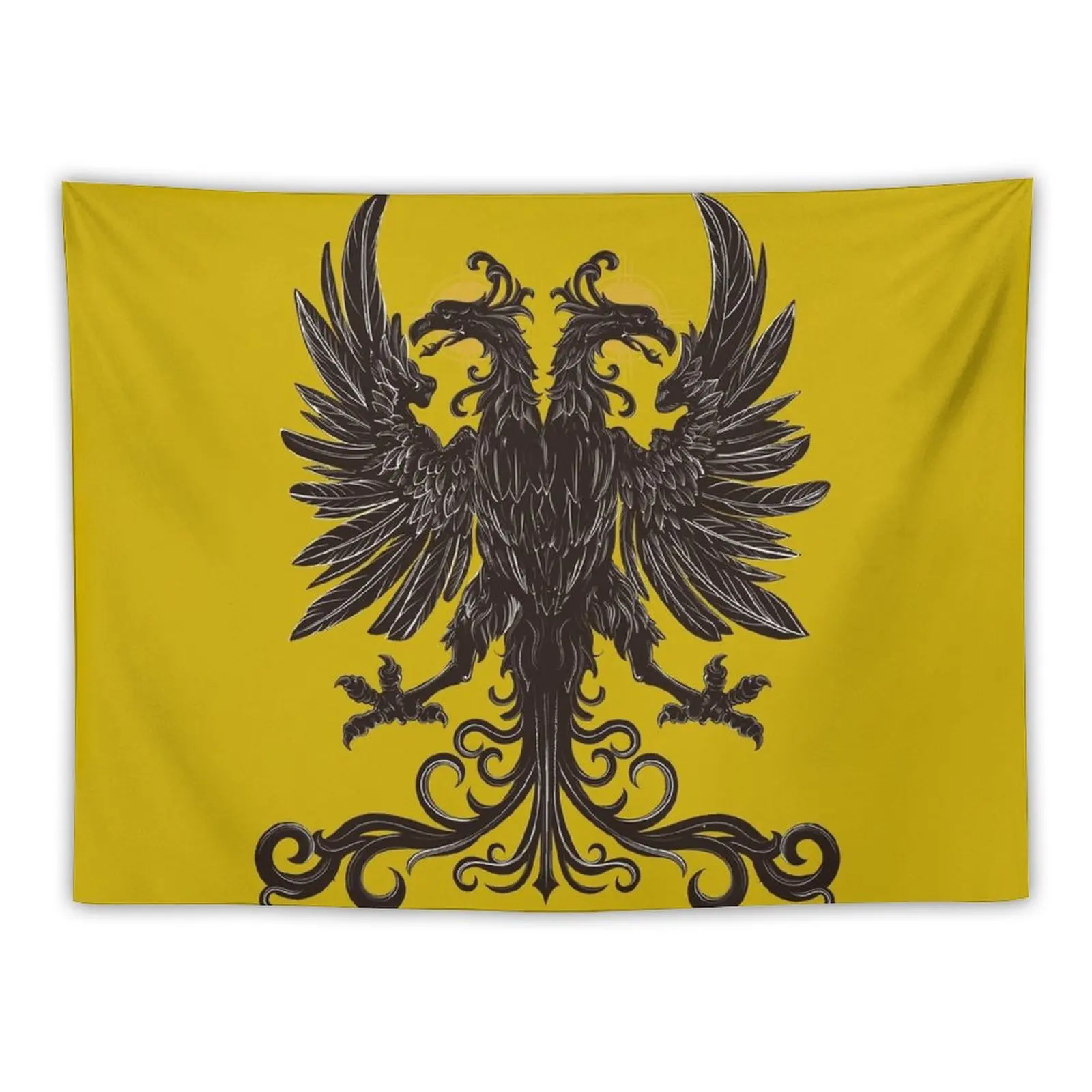 

Holy Roman Empire double-headed eagle Tapestry Room Aesthetic Decor Decorative Paintings Bedrooms Decor Tapestry