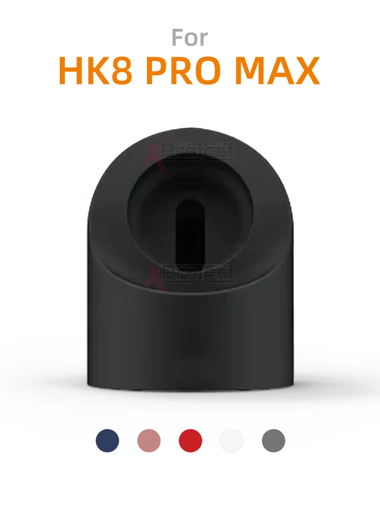 Силиконовая док-станция для умных часов HK8 PRO MAX, держатель для часов серии 9, 8, 7, 6, для беспроводного зарядного кабеля HK9 PRO Ultra 2