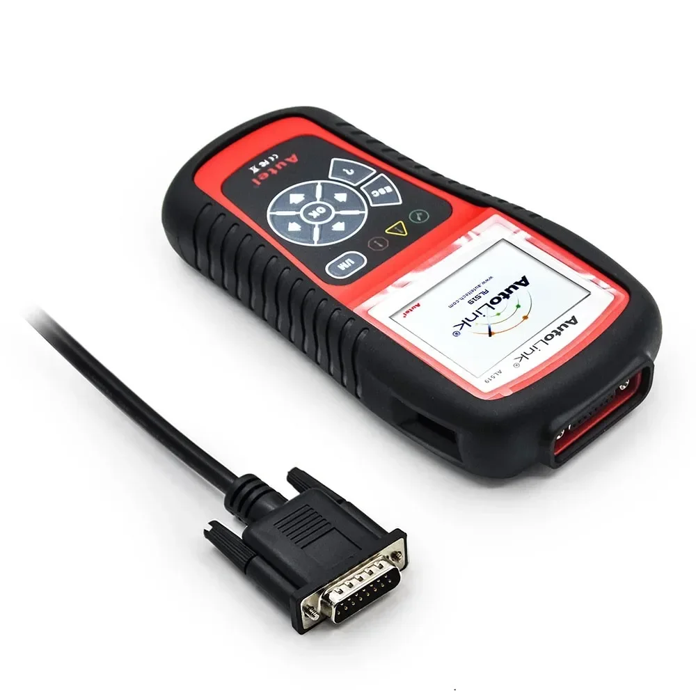 AUTEL AL519 100% Original OBD2 Scanner AutoLink Fault Code Reader Support All OBD2 CAN EOBD JOBD Escaner AUTEL Scanner AL519