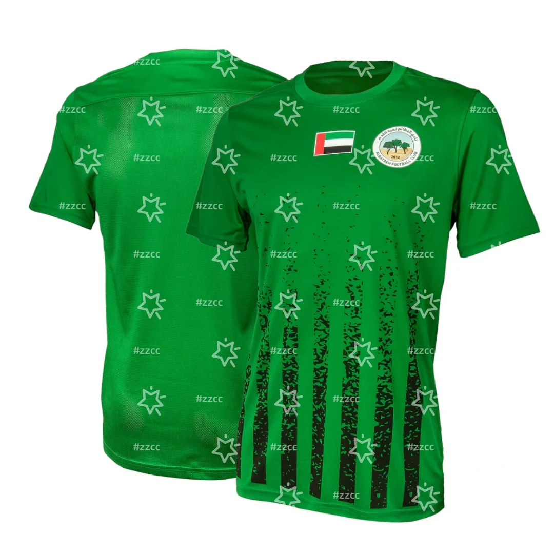 

25-26 Al Bataeh home football jersey training Kit fan gift Summer Sports Men's T-Shirt Kit's Clothing Woman Surfing T-shirt