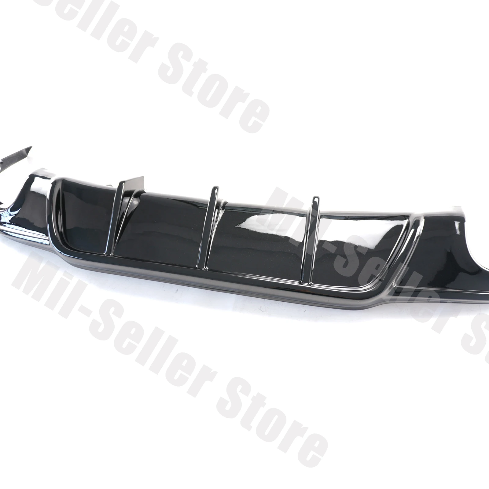 For Lexus IS250 IS300 IS350 2006 2007-2012 Car Rear Bumper Diffuser Car Accessories Spoiler Splitter Glossy Black Body Kit