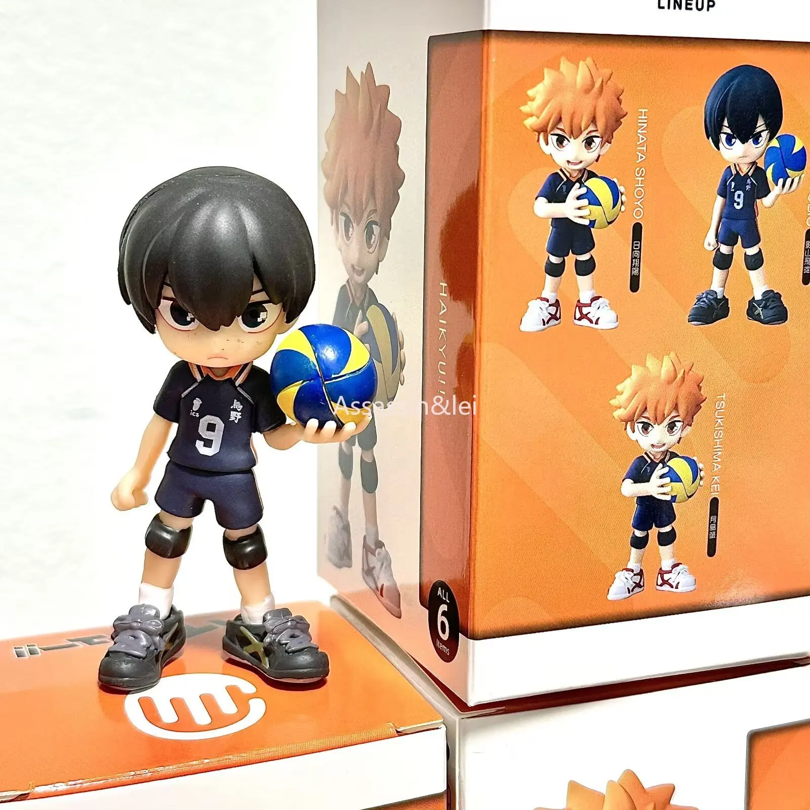 Jogo anime figura periférica 6 estilos/conjunto haikyuu oikawa tooru kozume kenma q versão bonecas modelo encaixotado ornamentos presentes do feriado