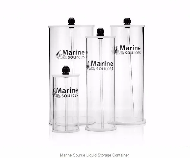 Marine Sources Aquarium Dosing Pump Scale Liquid Storage Bucket Acrylic Saltwater Coral Nutrient Mixer Used Together