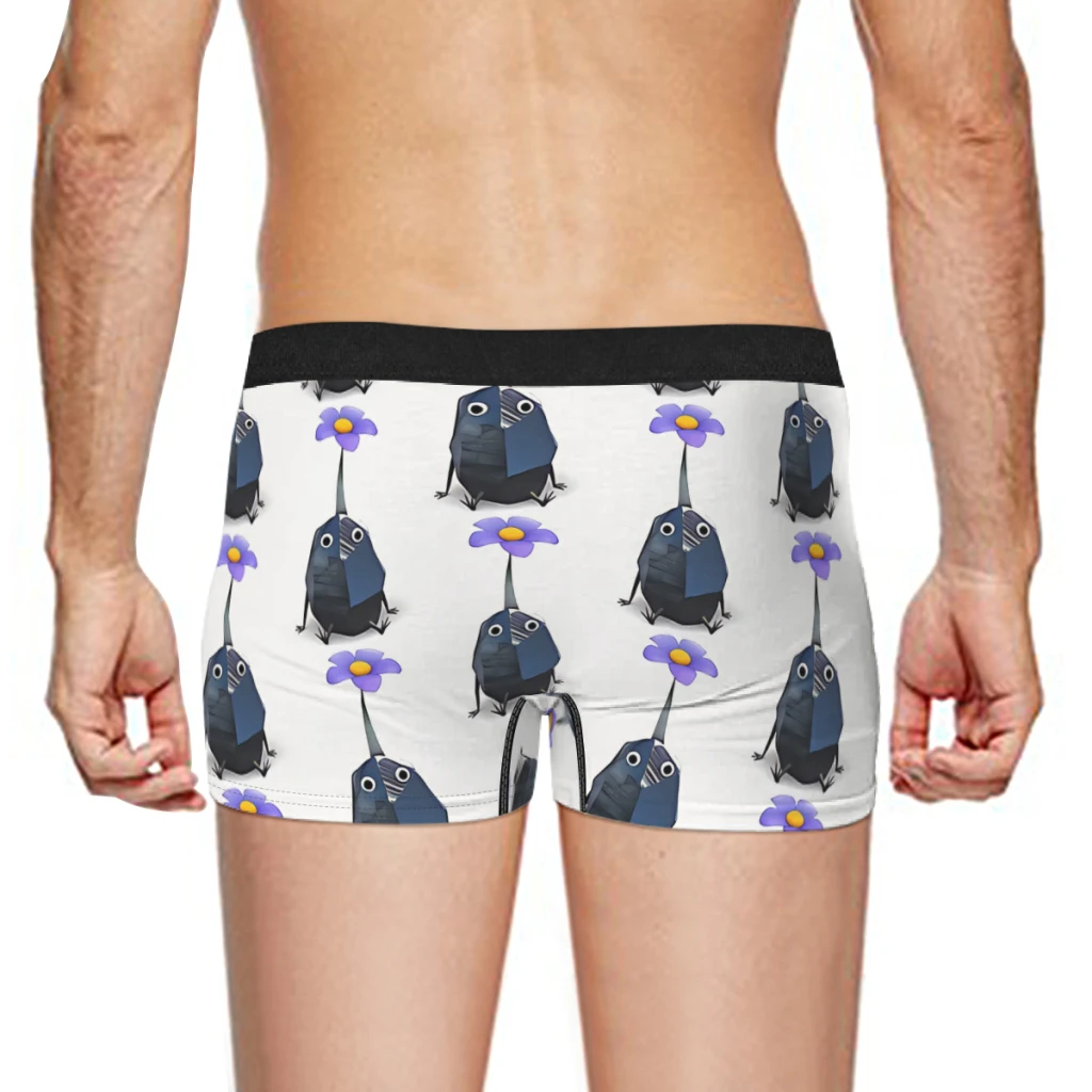 Rock Pikmin Underpants Breathbale Panties Man Underwear Print Shorts Boxer Briefs