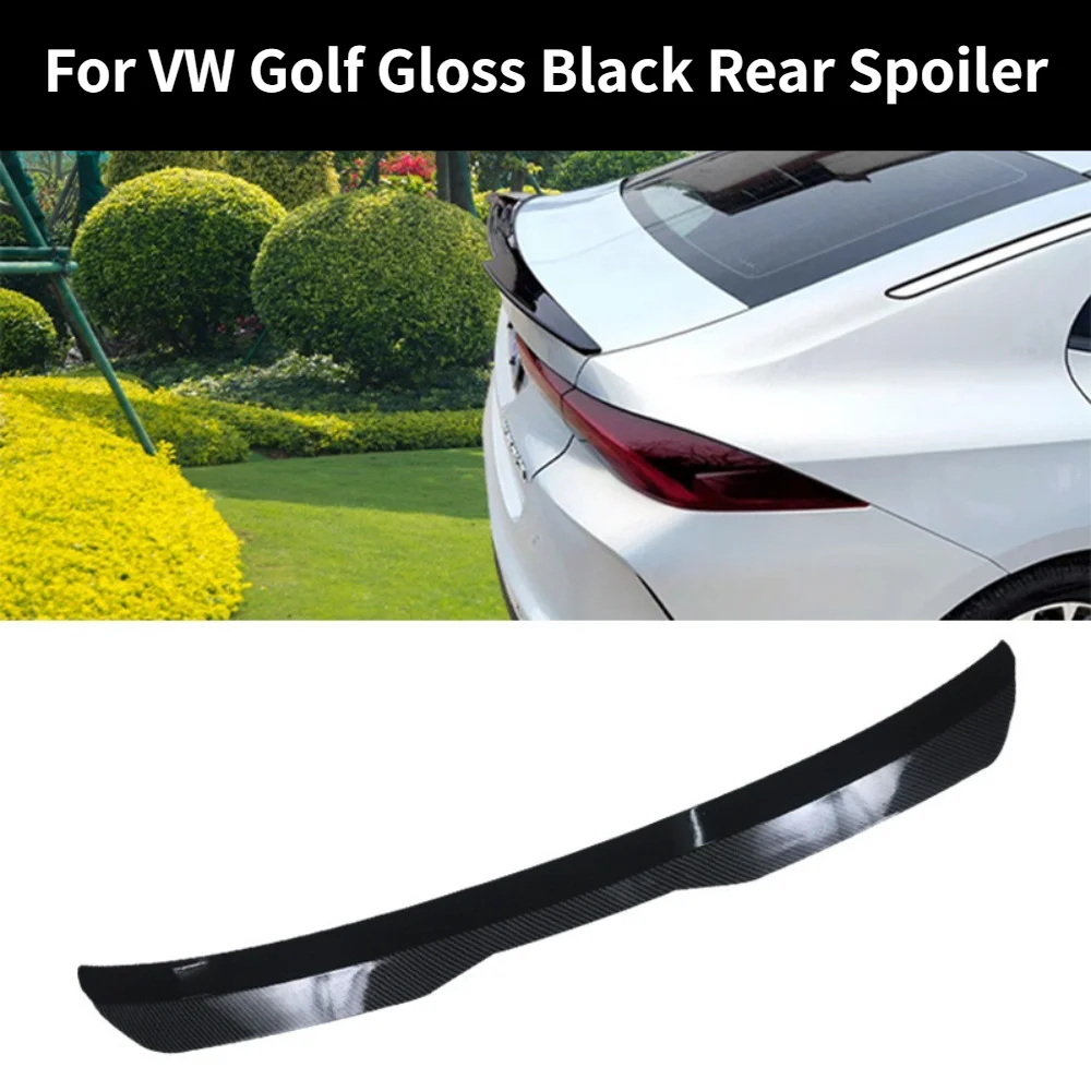 

Gloss Black Rear Trunk Spoiler Wing Lip For VW Golf 6 7 7.5 R-Line GTI Sportsvan MAX Car Exterior Decoration Accessories