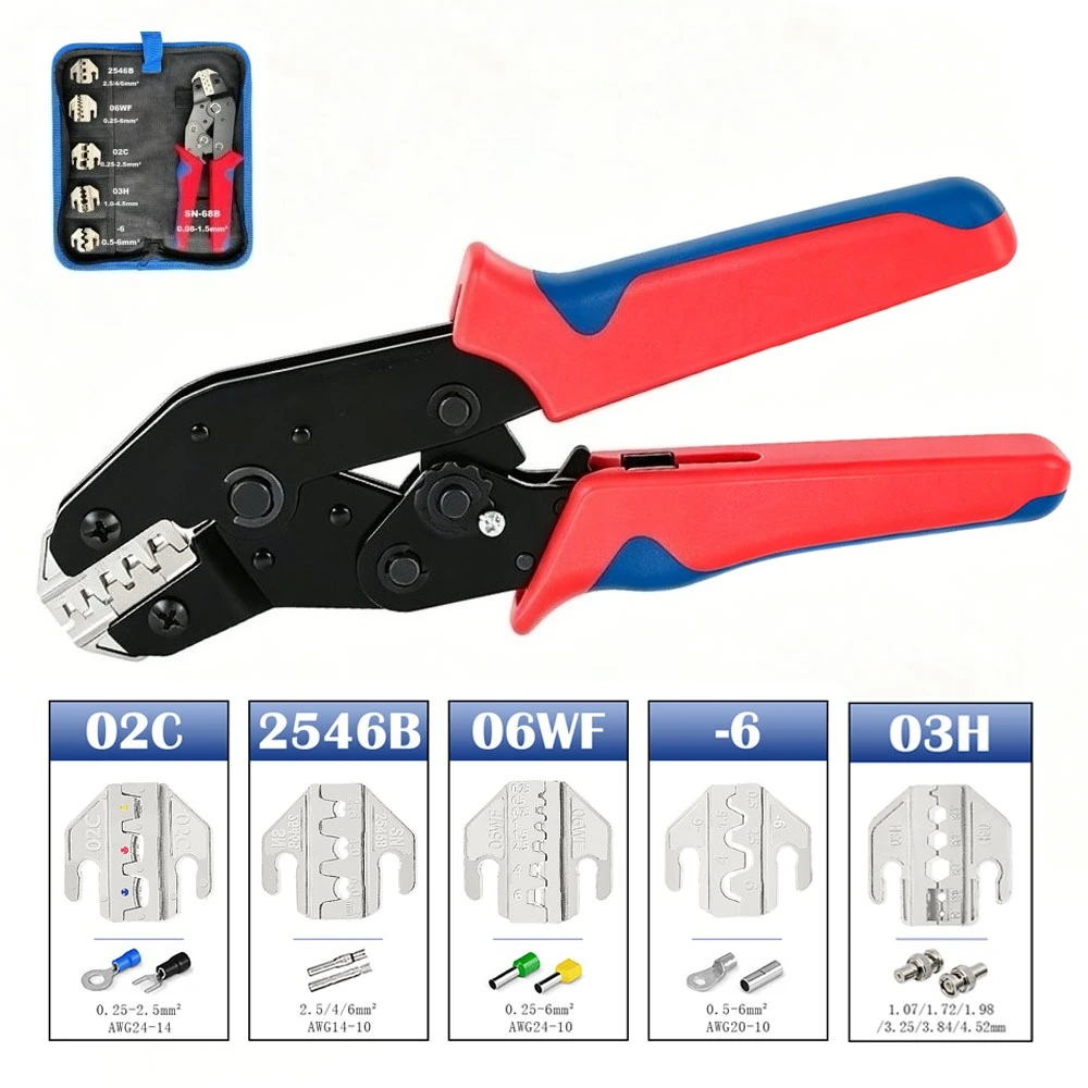 SN-68B 5 Jaws Crimp…