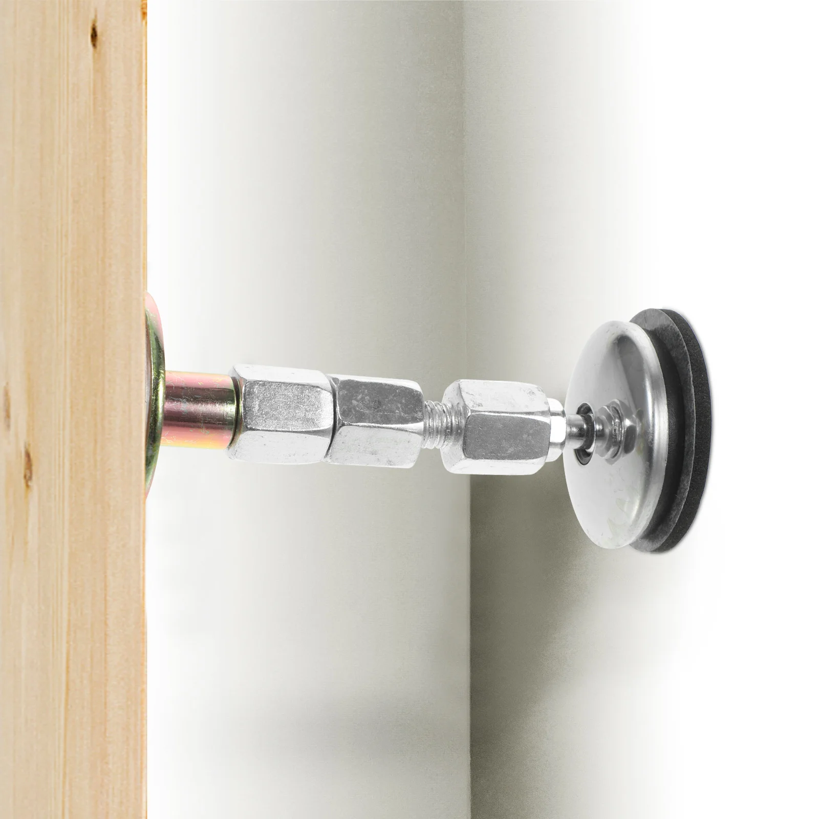4 pezzi telai letto gemelli stabilizzatore da parete regolabile fissatore da comodino in metallo limitatore di forniture per la casa