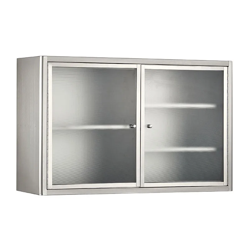 

Подвесной шкаф из нержавеющей стали 304, кухонный шкаф, шкаф для хранения, ванная комната, настенный шкафчик, балконный шкаф