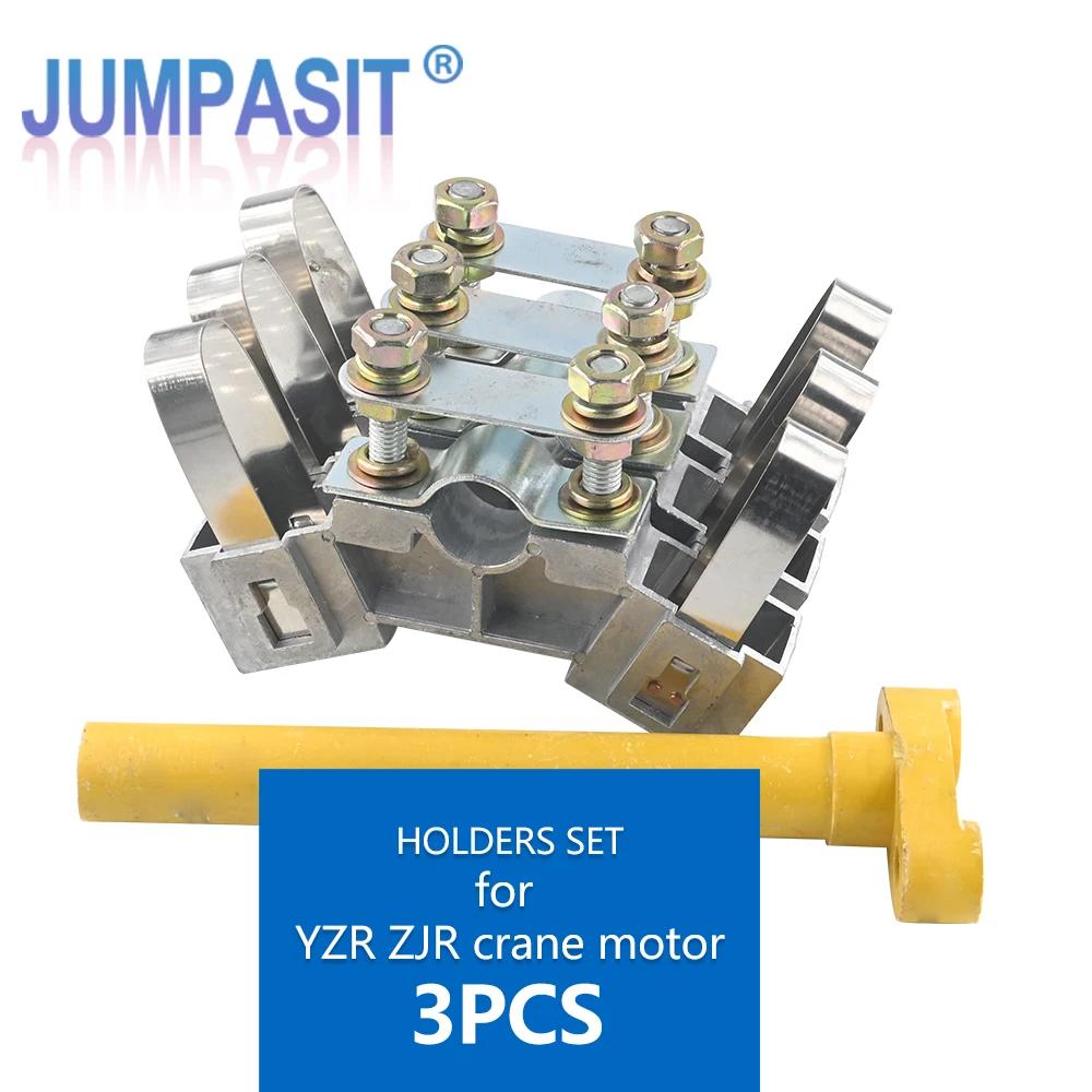 Jumpasit 3 Way YZR Lifting Motor Carbon Brush Holder Set 8x20 10x25 12.5x32 Aluminum Assembly