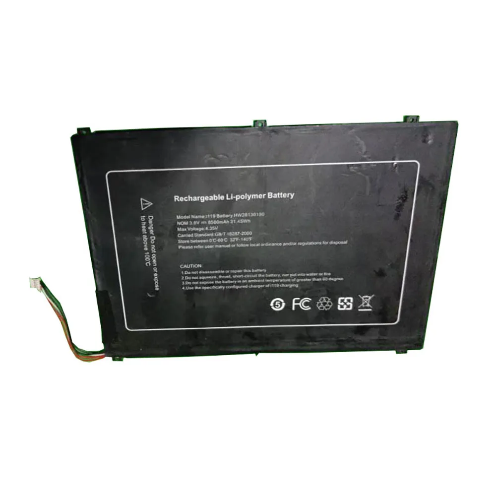 Laptop Battery For Jumper HW28130190 / For EZPAD 5S 3.8V 32.3Wh 8500mAh New