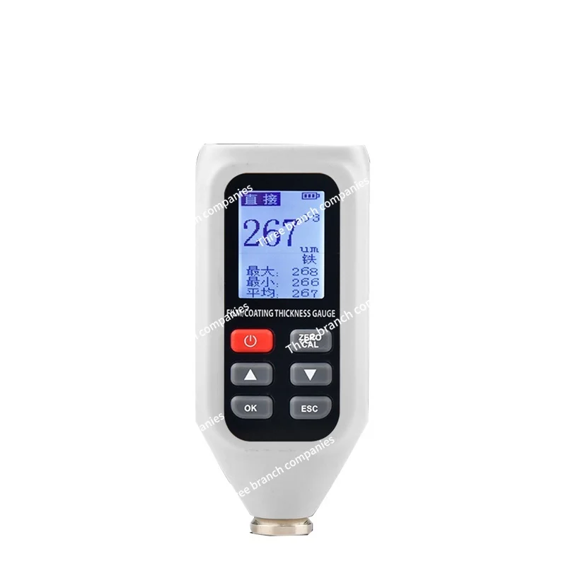 HT-128 Digital Handheld Coating Thickness Gauge Paint Galvanized Layer Thickness Thickness Gauge Car Paint Detection