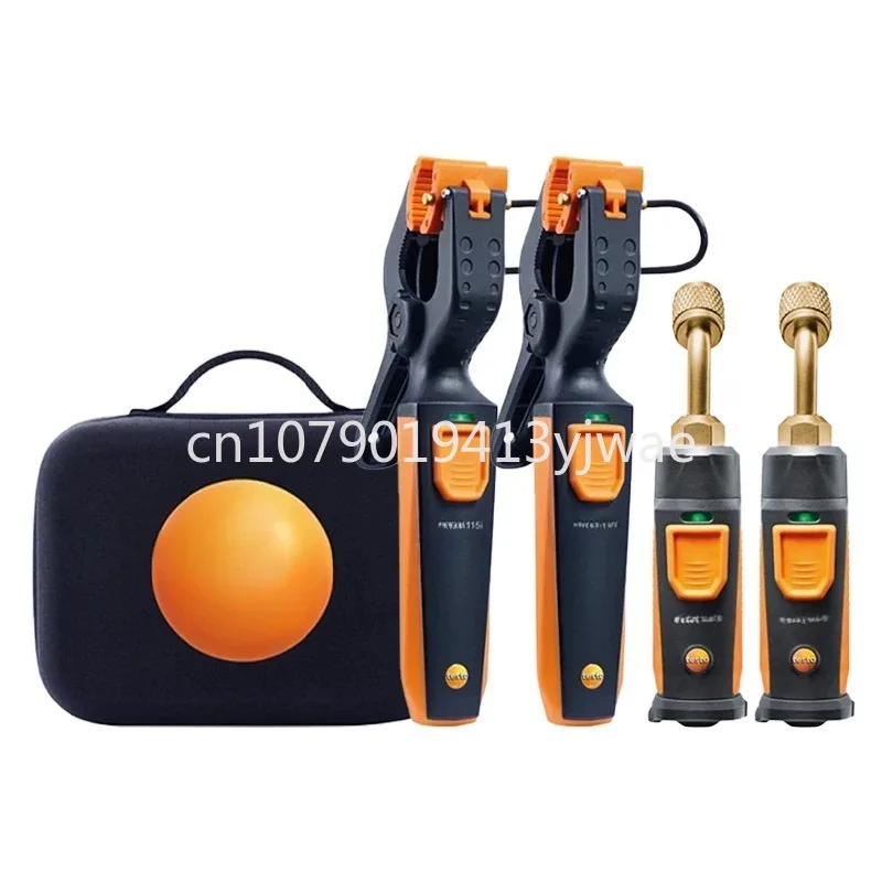 Testo 0563 0002 10 Smart Probes AC &Refrigeration Test Kit 2pcs Testo 115i and 2 Pcs Testo 549i Wireless Smart Bluetooth-compati