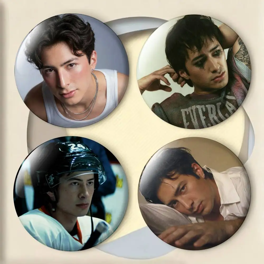H-Hudson W-Williams S-Shane Hollander Laser Badge Creative Pins Brooch for Bag Clothes Hat Decor Gifts Fans Collect