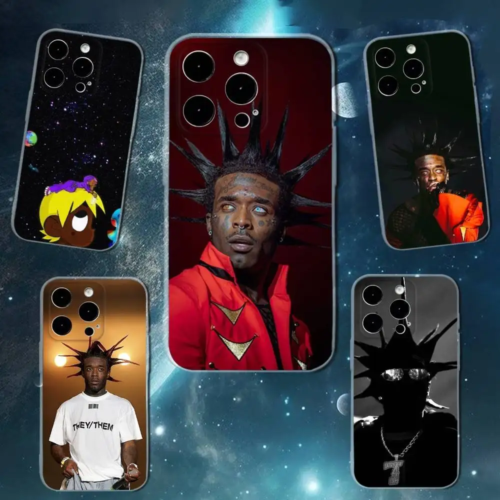 

Rapper Lil U-Uzi V-Vert Phone Case For iPhone 16,15,14,13,12,11 Plus,Pro,Max,XR,XS,X,7,8 SE,Mini Transparent Silicone Soft