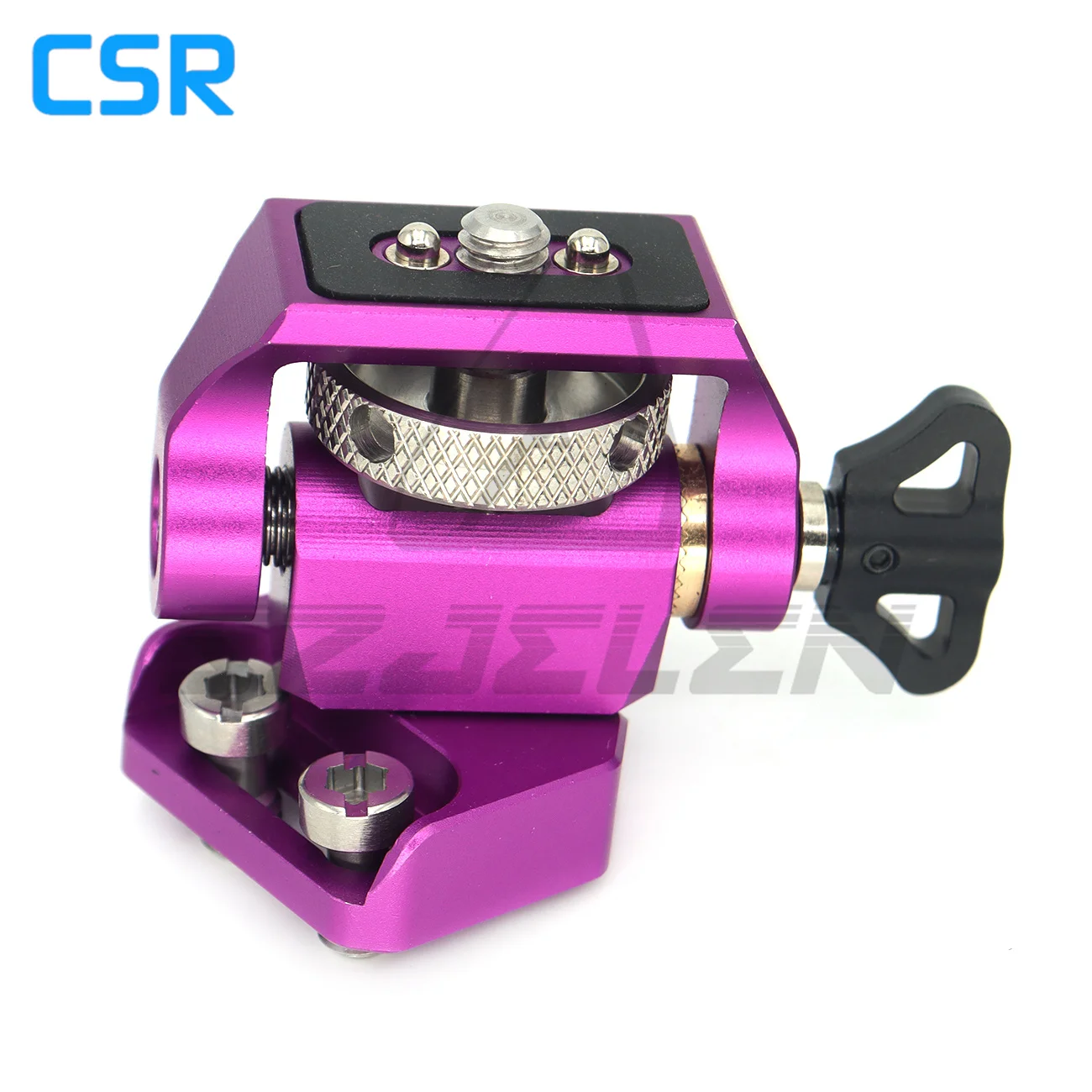 Adjustable 360 ° Rotation and 180 ° Tilt Camera Monitor Bracket. Fixed With Double M4 screws. 5-inch and 7-inch on-site monitors