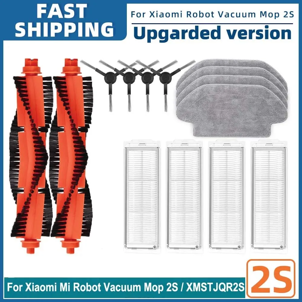 For Xiaomi Mi Robot Vacuum Mop 2S / Mop P / Mop Pro / XMSTJQR2S / STYTJ02YM Main Side Brush Hepa Filter Mop Replacement Parts
