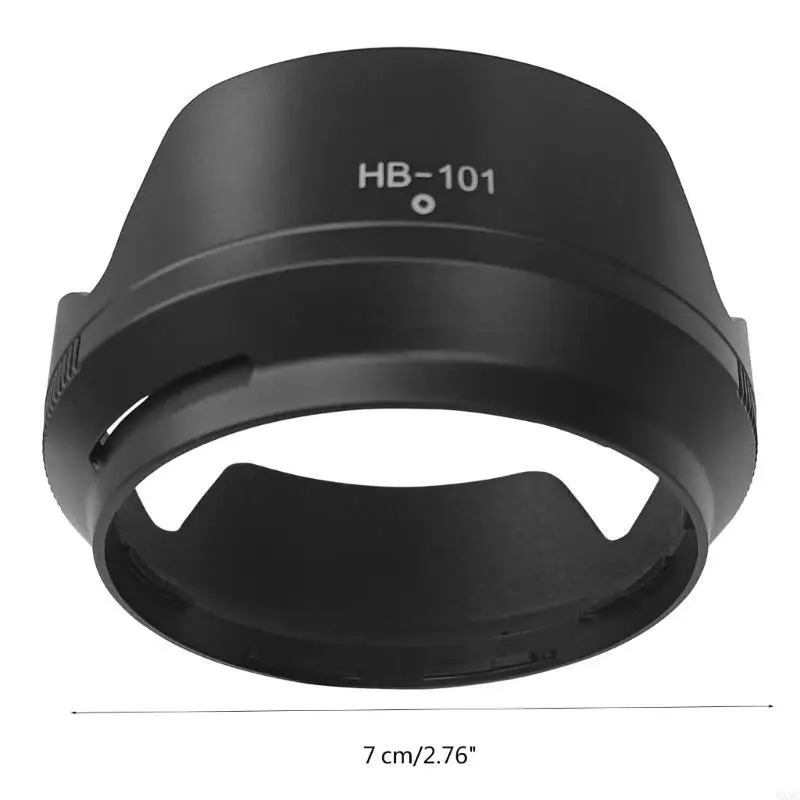 Flexibilidad HB101 Sombra capucha lente para ZDX18-140 mm F3.5-6.3 Cámaras Campanas lente Proteja sombra perfecta