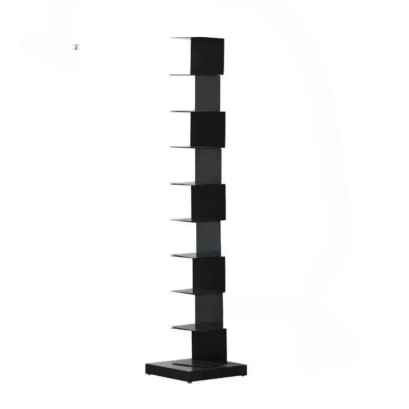 Nordic Floor-standing Living Room Bookcases Home Furniture Multifunctional Iron Book Display Racks Against The Wall Bookshelf L