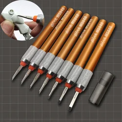 Tungsten Steel Cutter Head Model Transformation Carving Line Knife DIY Handwork Making Toy Model Line Cutting Auxiliary  Tools