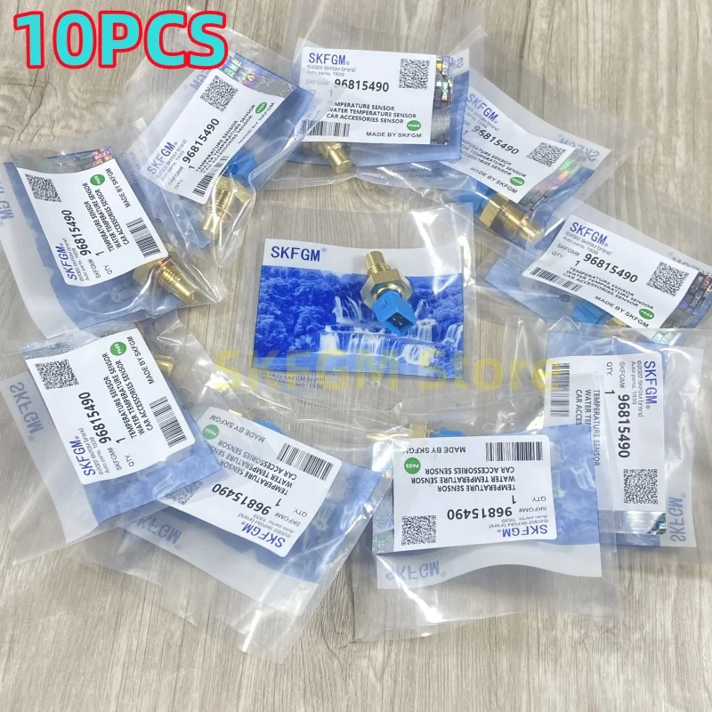 &) 10pcs 96815490 Water Temperature Sensor For Chevrolet Aveo Daewoo Rezzo Matiz Kalos Nubira Opel Renault Volvo 96253551