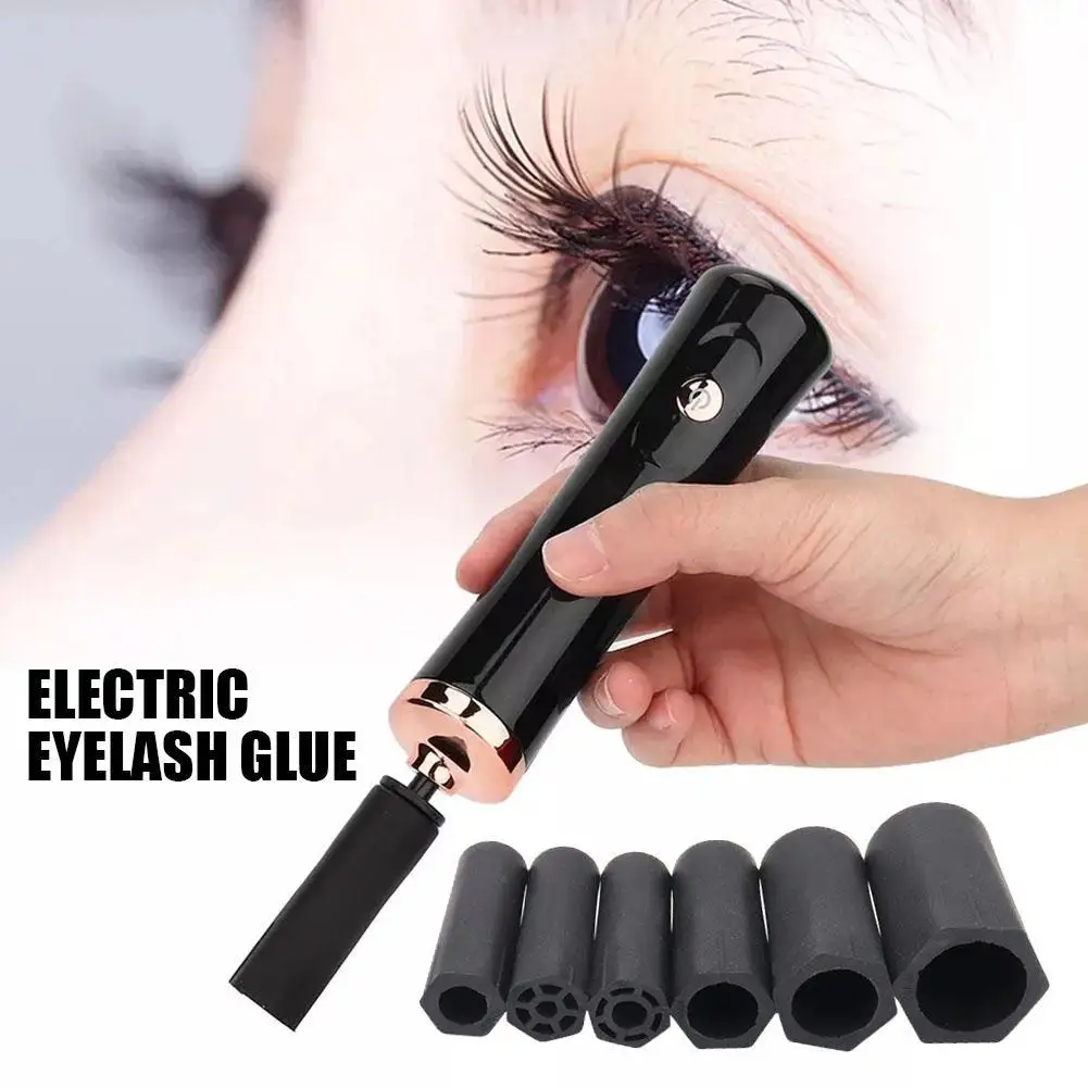 

Electric Eyelash Glue Shaker For Nail Polish Tattoo Ink Pigment Liquid Shaking Machine With 2pcs Connector