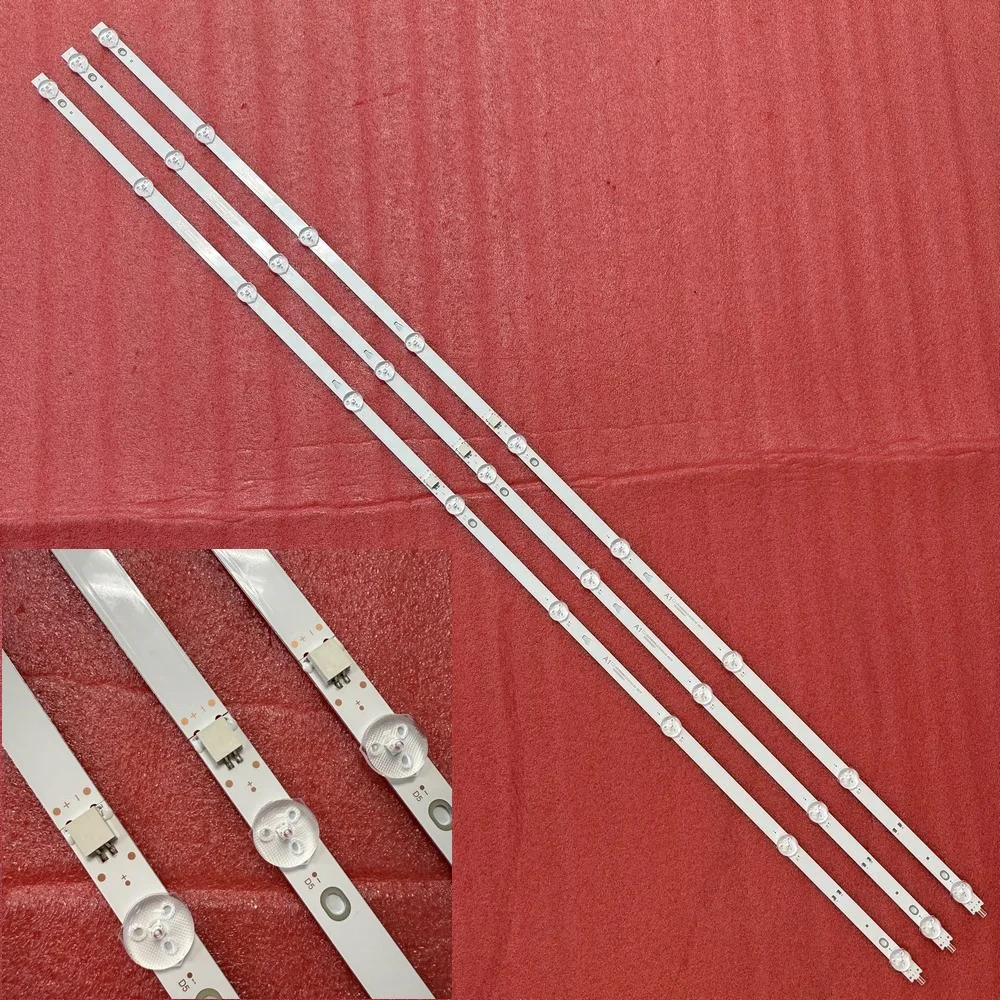 

Лента светодиодной подсветки для Onn 1000978111 100012585 Rca RTRU5027-B-US CC500PV5D HF500QUB-F20 V500DJ7-QE1