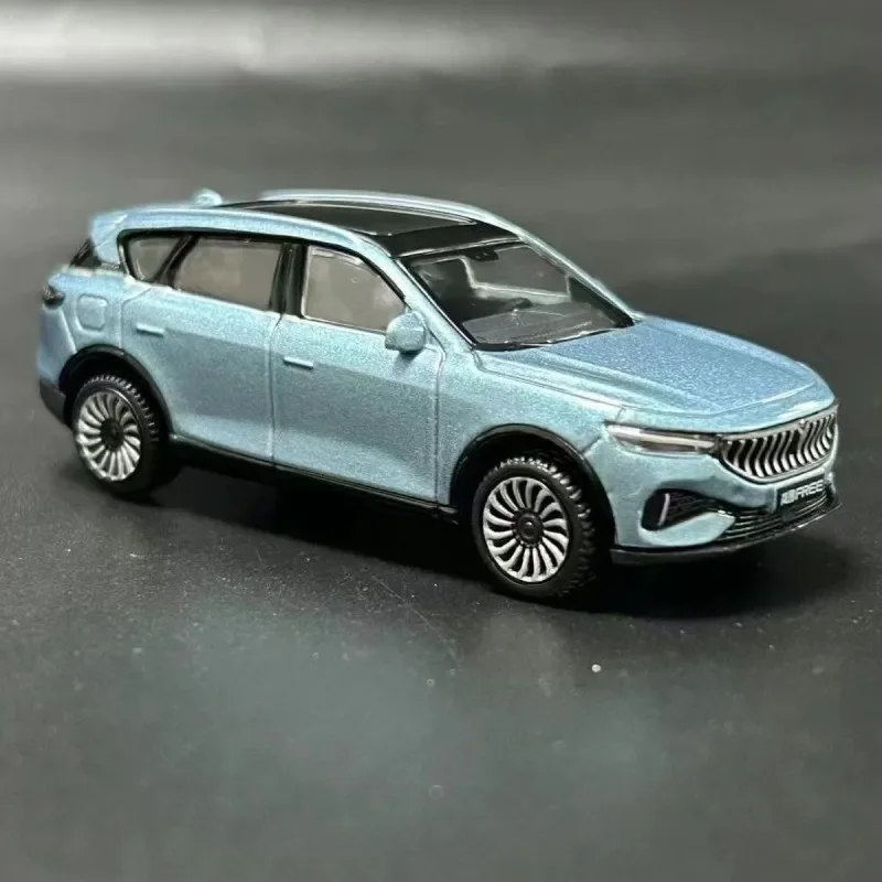 1:64 VOYAH FREE SUV Alloy Car Model Diecast Metal Toy Vehicles Miniature Scale Static Model Ornaments Collection Children\'s Gift