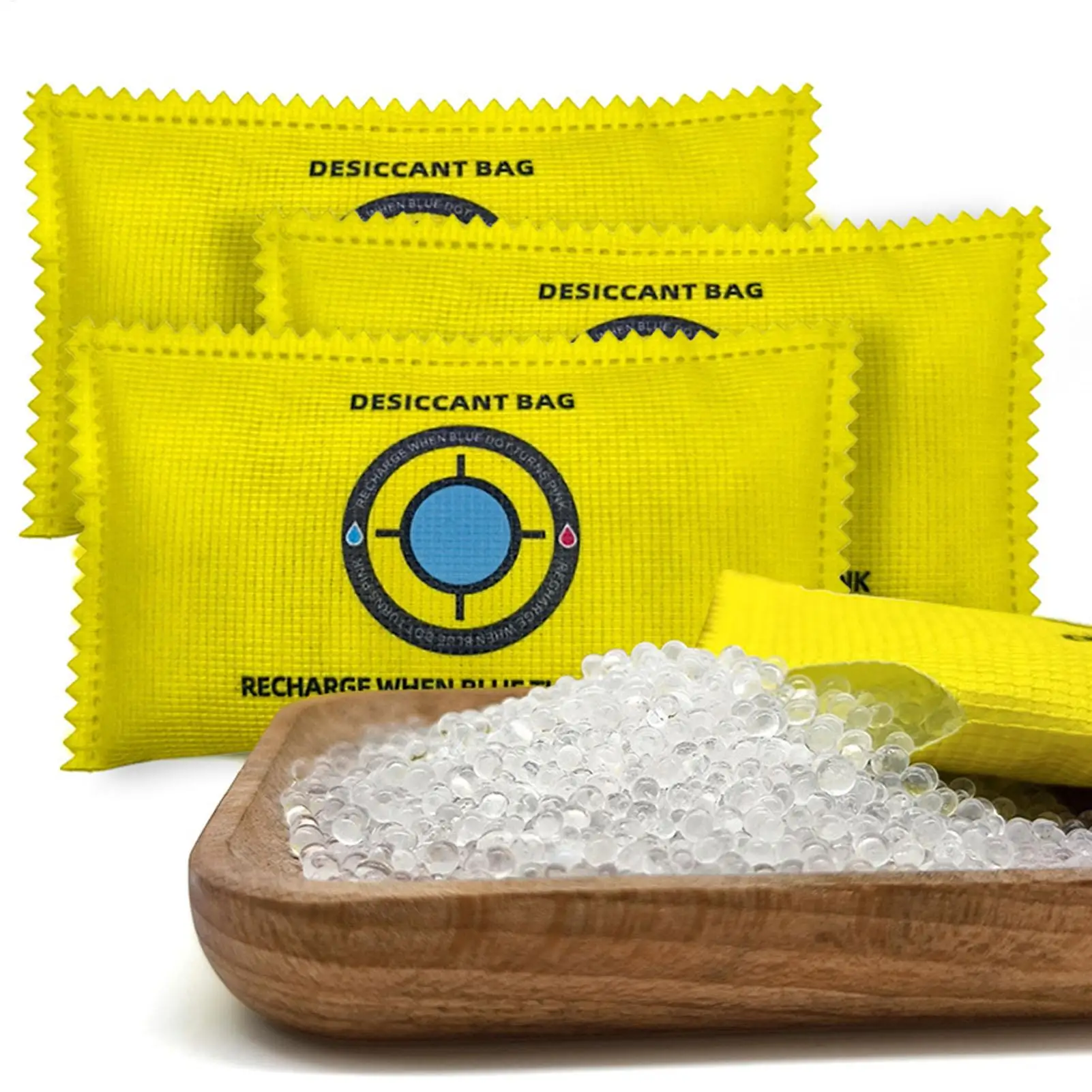 Reusable Car Dehumidifier Bag Absorbs Moisture & Eliminates Odors in Vehicle Prevents Mold, Protects Interior for Auto, RV