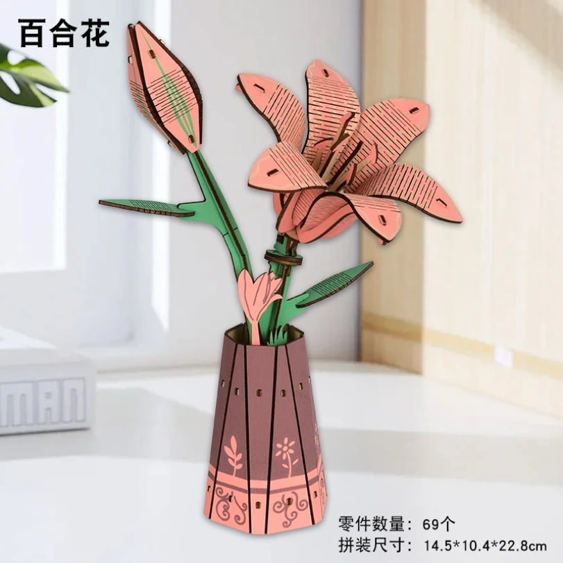 Рисунок 4 - 3D деревянная трехмерная головоломка