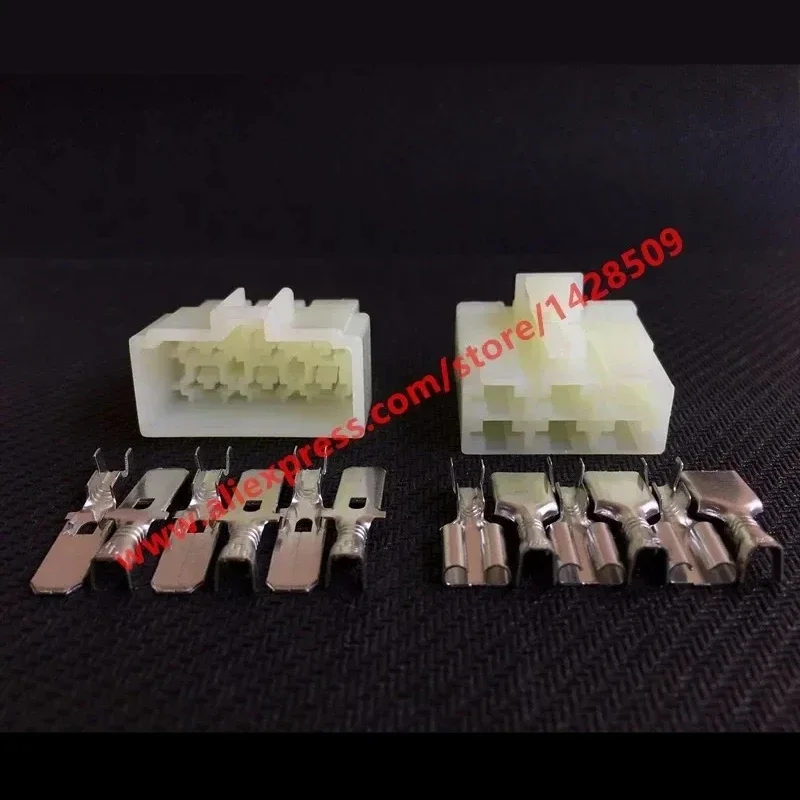 1 Pcs Auto Wire Connector 6 Pin 6070-6481 Female And Male Socket With Terminals