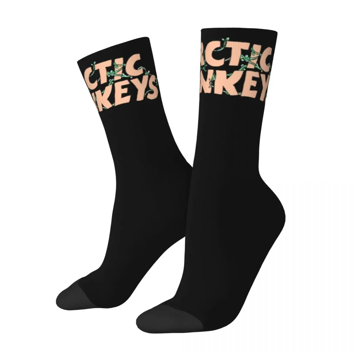 Arctic Monkeys Inspired Unisex Socks,Warm 3D Print Happy Socks Street Style Crazy Sock