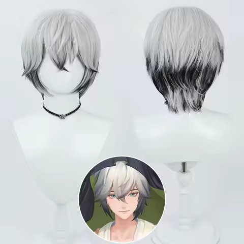 Onmyoji Fugan Miyama Cosplay Wig Anime Roleplay Party Costume Prop Synthetic Hair