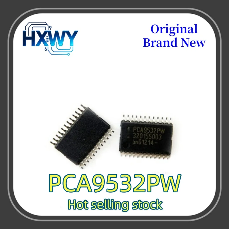 (10/50 pieces) PCA9532PW PCA9532 TSSOP-24 LED Dimmer Chip New Electronic Parts High Quality Fast Delivery In Stock
