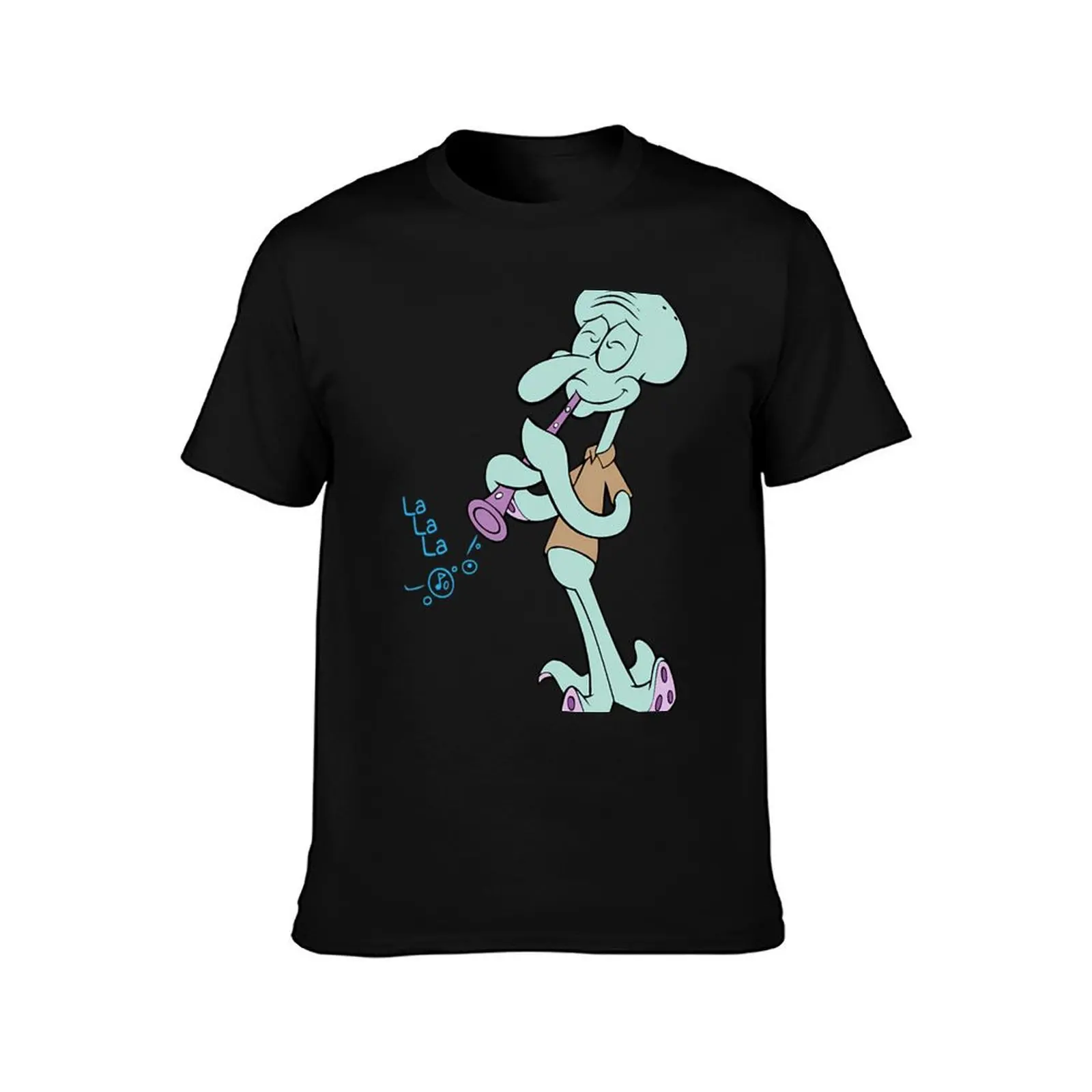 Squidward Clarinet T-Shirt essential t shirt sports fans plus sizes funny gifts mens graphic t-shirts big and tall