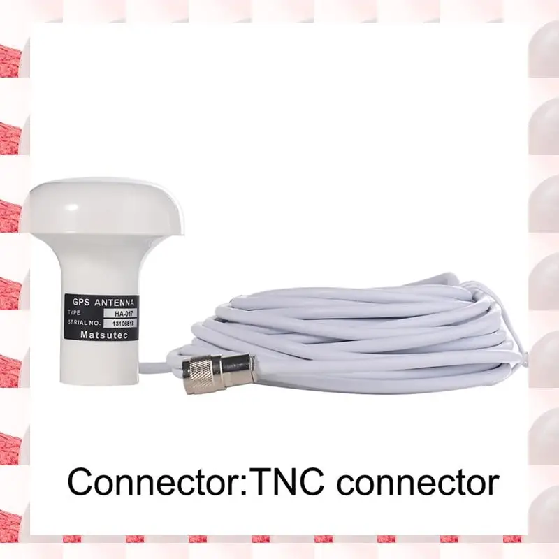

ABGN 1 шт. GPS-антенны HA-017 Морская GPS-антенна с 10-метровым кабелем Разъем TNC РЧ-кабель 10 м RG-58 Интерфейс TNC