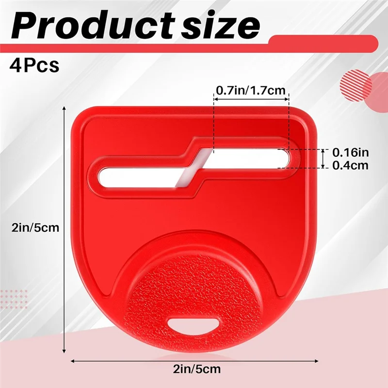 ABJN-เครื่องมือสําหรับเหลาผ้าผมกรรไกร,4 ชิ้น Mini Handheld กรรไกร Sharpener สําหรับซ่อมหมองคล้ําใบมีดได้อย่างรวดเร็ว