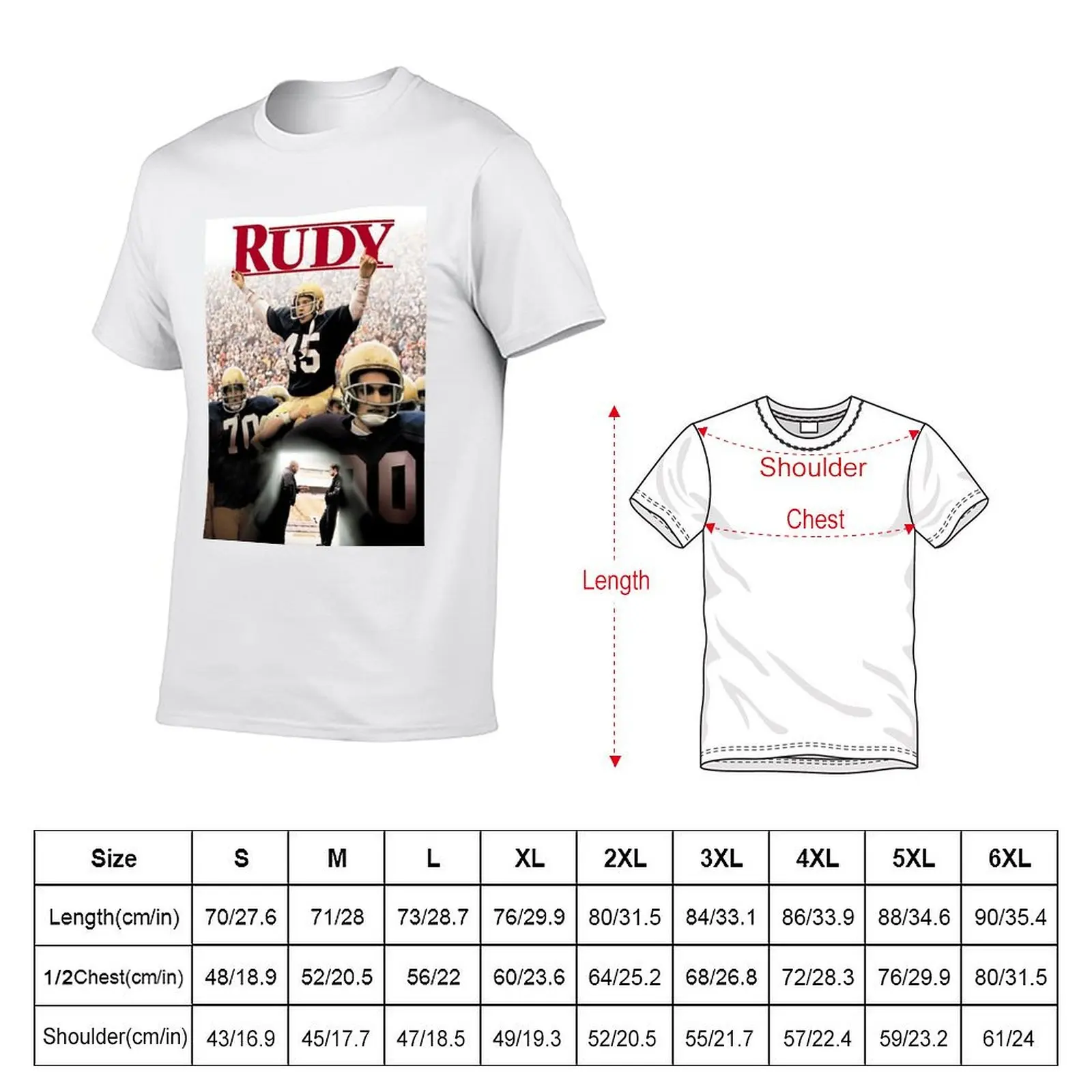 Rudy T-shirt korean fashion quick-drying mens clothing