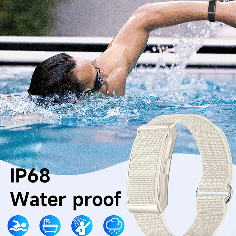 스마트워치 다기능 무화면 손목밴드 건강 모니터링 통화 알림 다국어 방수 팔찌