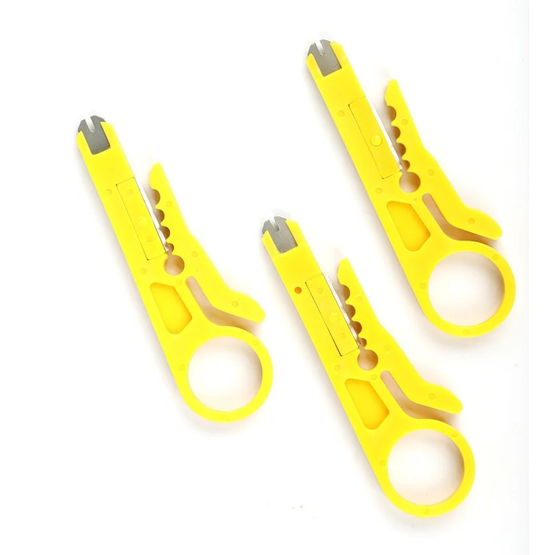 

Cable Stripping Wire Cutter Crimping Tool Multi Stripper Knife Crimper Pliers Mini Portable Decrustation Electrical Straight