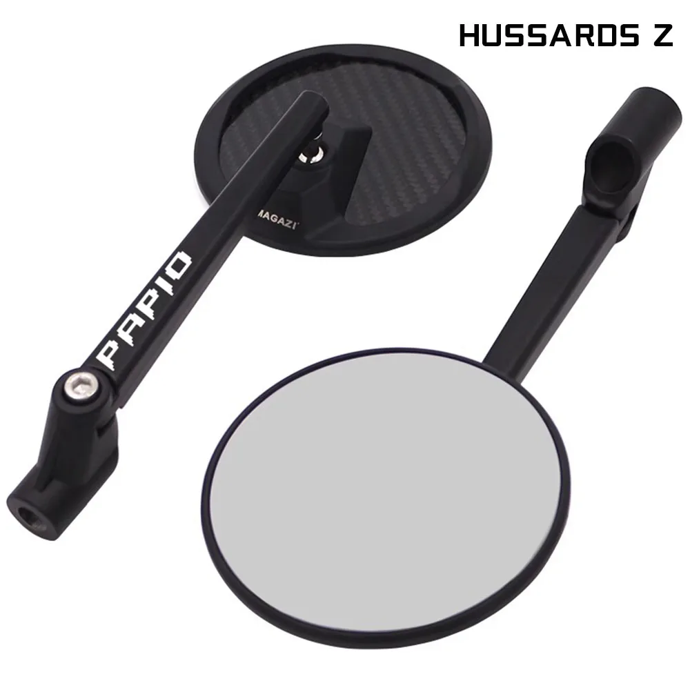 For CFMOTO PAPIO XO SS 125 XO-1Motorcycle Rearview Handlebar Rearview Mirror Retro Round Side Mirror Papio Xo CF MOTO Accessorie