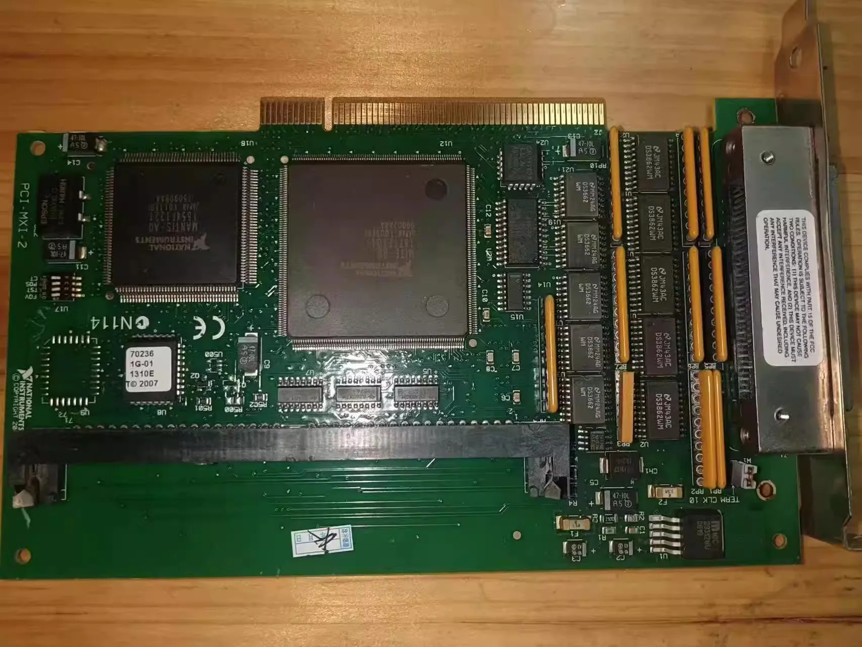 NI PCI-MXI-2 Data Collection Card In The United States