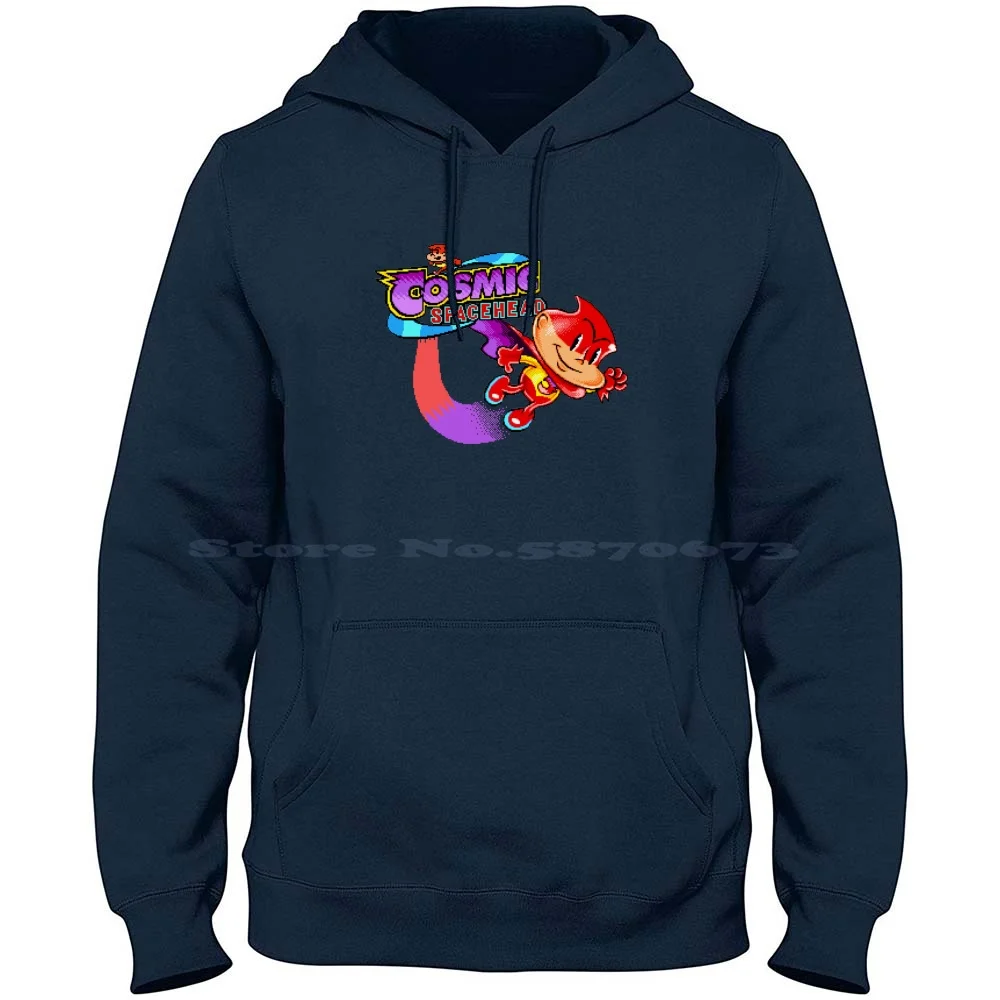 

Cosmic Spacehead 100% Pure Cotton Hoodie Tshirt Commodore Amiga Screen Computer Retro Classic Bit Pixel Geek Video Game Sprite