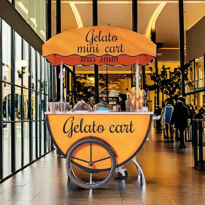 

Internet celebrity stall food truck promotional car bazaar mobile trolley multifunctional outdoor mobile commercial display boot